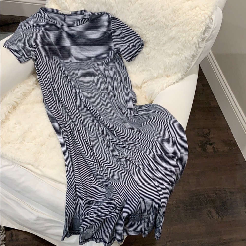 Striped stretchy dress